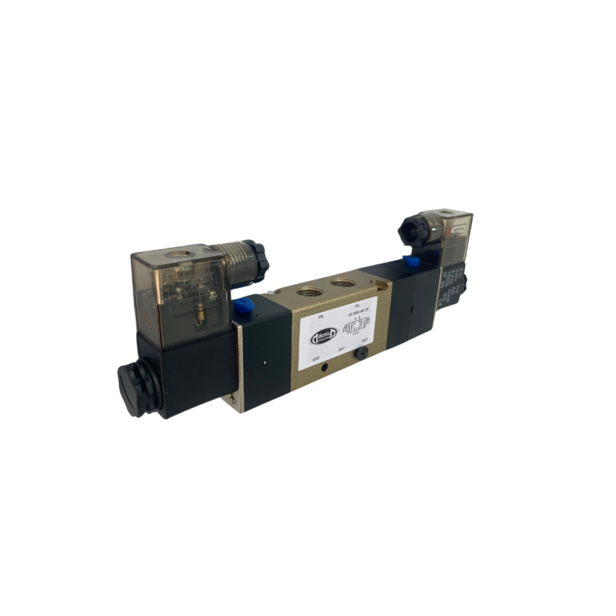 Duplo Solenóide C/Fechado 1/4X5/2vias - Imagem 3