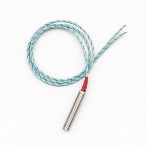 Resistência Cartucho 350W 220V x Ø 12,7mm x 70mm – Cabo 1500mm | Injetora Máquina de Montar Bico